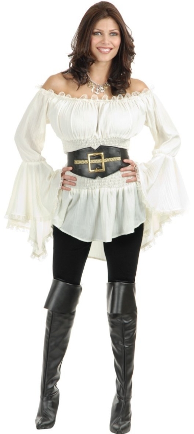 Pirate Lady Vixen Costume Blouse