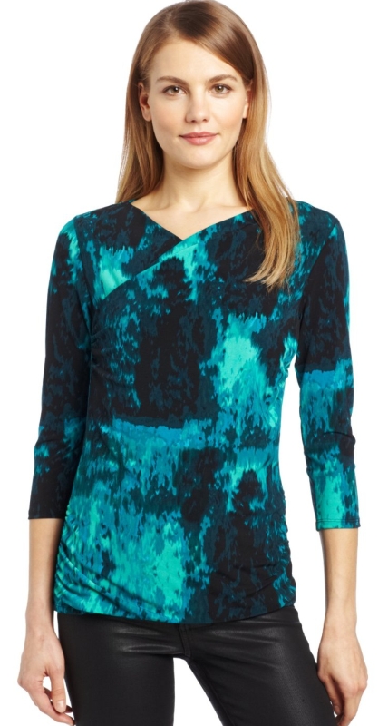 Sleeve High Wrap Forrest Top