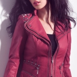 Punk Style PU Faux Leather Slim Fit Moto Jacket