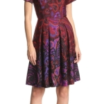 Donna Morgan Women's Fit-and-Flare Dress
