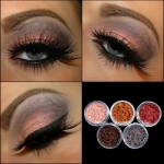 Metallic Color Set Eyeshadow Pigment Mica Cosmetic Mineral Makeup