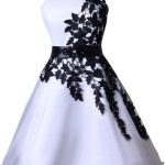 Organza Short Homecoming Dress Mini Gowns