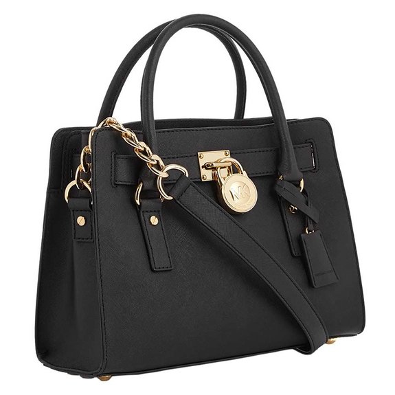 Michael Kors Hamilton E/W Saffiano Satchel Handbag