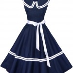 1950s Vintage Rockabilly Dress