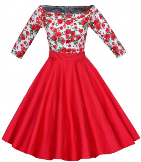 Vintage Rockabilly Dress | Raluca Fashion