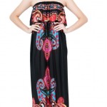 Kashmir Print Maxi Dress
