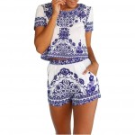 Women Short Sleeve Print