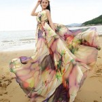 Women's Chiffon Floral Holiday Beach