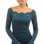 Floral Lace Off Shoulder Top