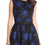 Women's Lace Fit and Flare Dress