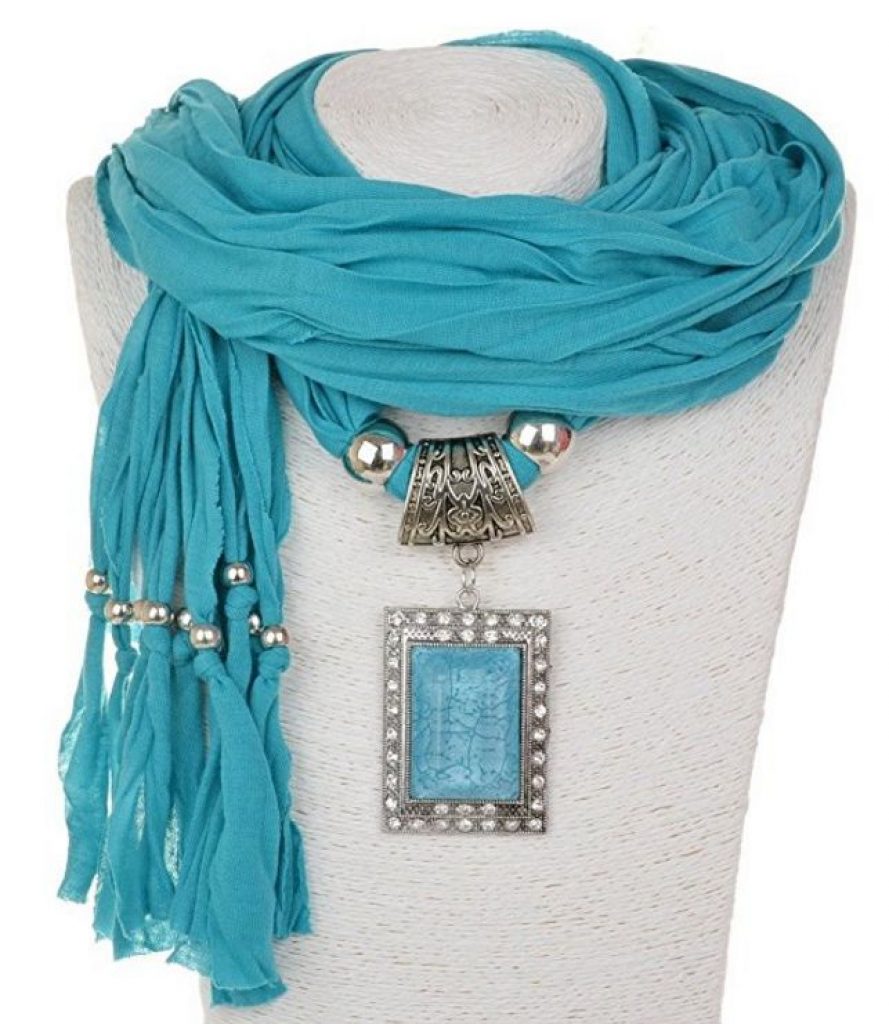 shawl necklace