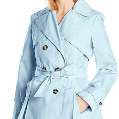Laundry By Shelli Segal Women’s Double Breasted Classic Trench