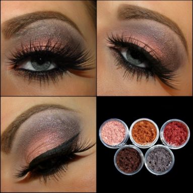 Metallic Color Set Eyeshadow Pigment Mica Cosmetic Mineral Makeup