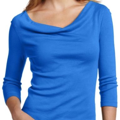 Red Dot Women’s Cowl Neck Top