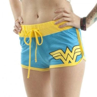 Wonder Woman Booty Shorts Juniors Girls
